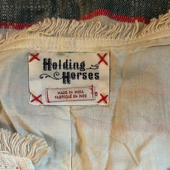 Holding Horses striped fringe Dress - Picture 2 of 5